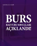 Burs Başvuru Sonuçları Açıklandı!